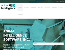 Tablet Screenshot of animalintelligence.com